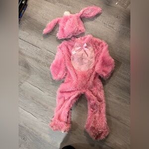 Baby Girl Pink bunny costume size 12-18 months